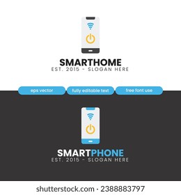 Smarthome and Technology Business Logo	