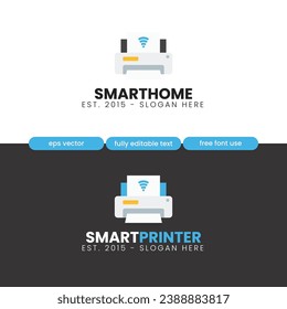Smarthome and Technology Business Logo	