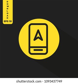 Smarthphone vector icon