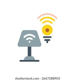 smart-light icon vector illustration new style