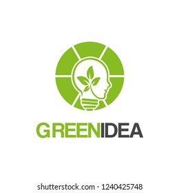 Smart/People/Green Idea Logo Design Inspiration