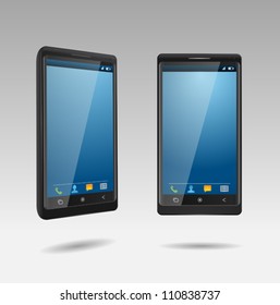 Smartphone with 2 perspective