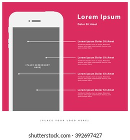 Smartphone Ad Template Design