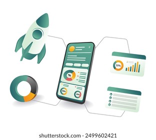 Smartphone Analysis of Startup Business Network Growth and Management