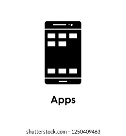 smartphone, app, interface icon. Element of business icon for mobile concept and web apps. Detailed smartphone, app, interface icon can be used for web and mobile