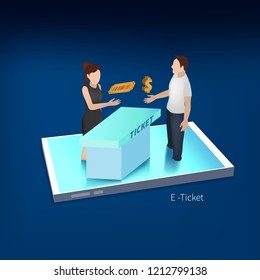smartphone application concept  illustration.