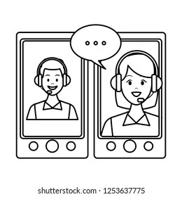 smartphone assistance icon