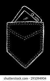 Smartphone in the Back Pocket 
