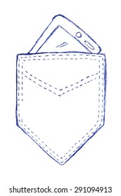 Smartphone in the Back Pocket 
