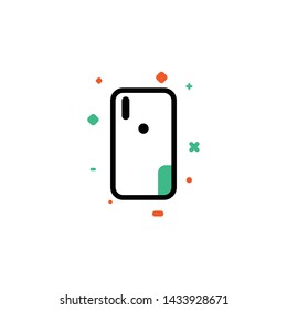 Smartphone background for commercial use