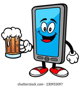 Smartphone with Beer