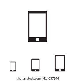 Smartphone with blank screen 