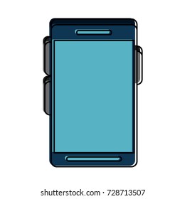 smartphone with blank screen 