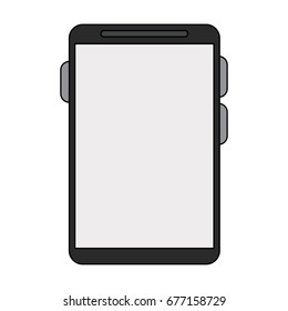 smartphone with blank screen icon image 