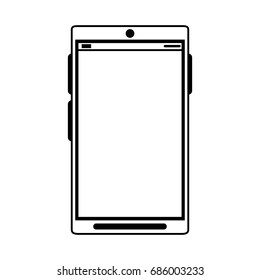 smartphone with blank screen icon image 