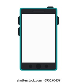 smartphone with blank screen icon image 