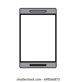 smartphone with blank screen icon image 