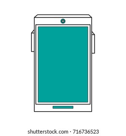 smartphone with blank screen icon image