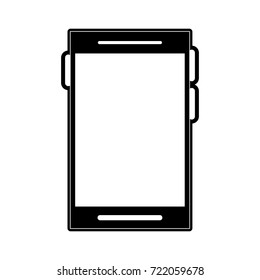 smartphone with blank screen icon image 