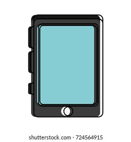 smartphone with blank screen icon image 