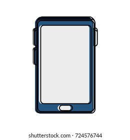 smartphone with blank screen icon image
