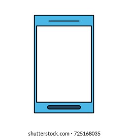 smartphone with blank screen icon image 