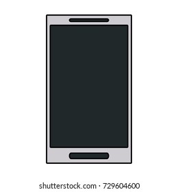 smartphone with blank screen icon image 