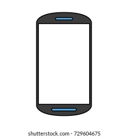 smartphone with blank screen icon image 