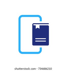 Smartphone Book  Logo & Icon Element