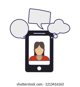 Smartphone business chat