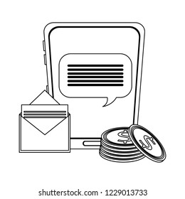 Smartphone business chat and email