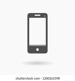 Smartphone Business Technology vector Icon Illustration.