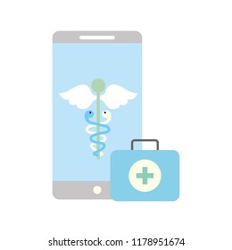 smartphone caduceus medical first aid app