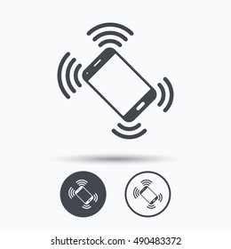 Smartphone call icon. Mobile phone.