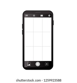 Smartphone camera viewfinder