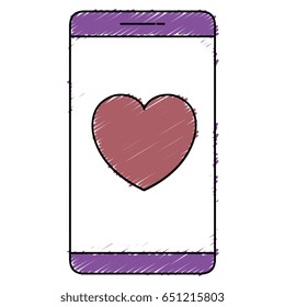 smartphone with cardiology app