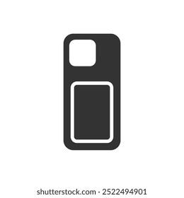 Smartphone case icon isolated on white background. Accessory symbol modern, simple, vector, icon for website design, mobile app, ui. Vector Illustration