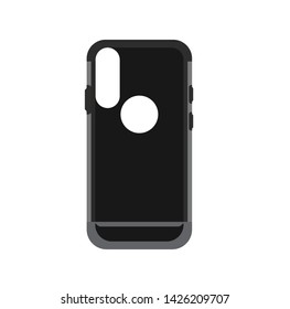 Smartphone case vector (front view)