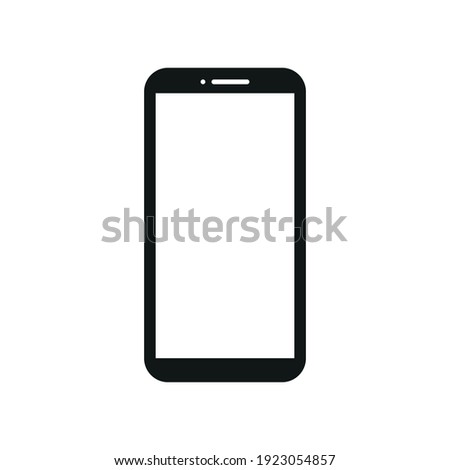 Smartphone cellphone Illustration vector icon