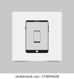 Smartphone , Cellphone , Tablet icon vector illustrion eps 10