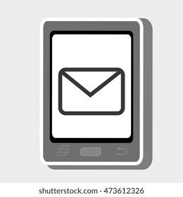 smartphone cellphone technology vector illustration eps 10