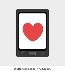 smartphone cellphone technology vector illustration eps 10