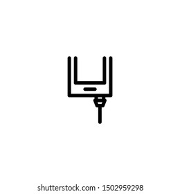 Smartphone, charging, battery icon vector. Flat icon illustration 