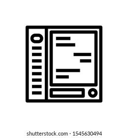 smartphone chat application for social communication icon, vector and illustration