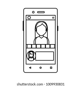 Smartphone and chat design