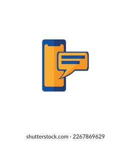 Diseño de iconos con el logotipo de Chat Smartphone.