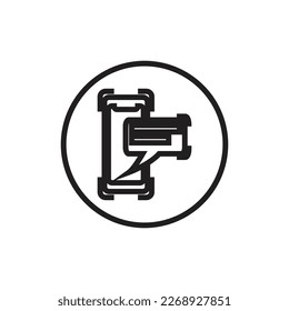 Logo-Design für Smartphone-Chat-Logos