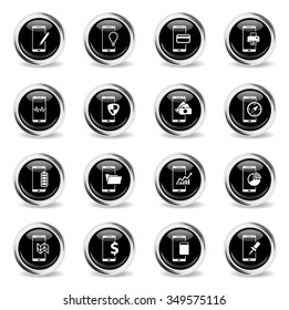 Smartphone chrome icons for web