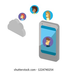 Smartphone and cloud