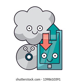 Smartphone and cloud computing with cd rom